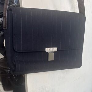 Lauren Ralph Lauren Black Shoulder Bag